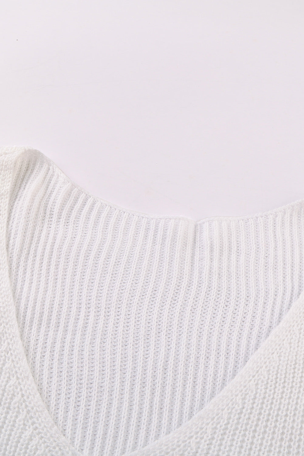 Blue Striped Knit Sweater