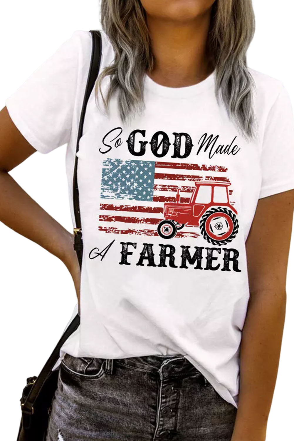 So GOD Made A FARMER Graphic Tee