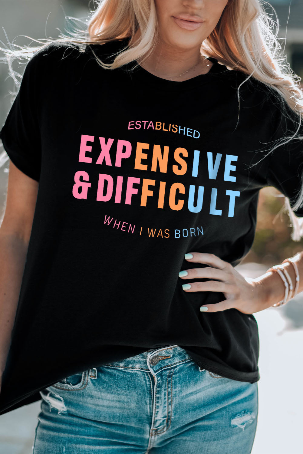 EXPENSIVE&DIFFICULT Graphic Tee