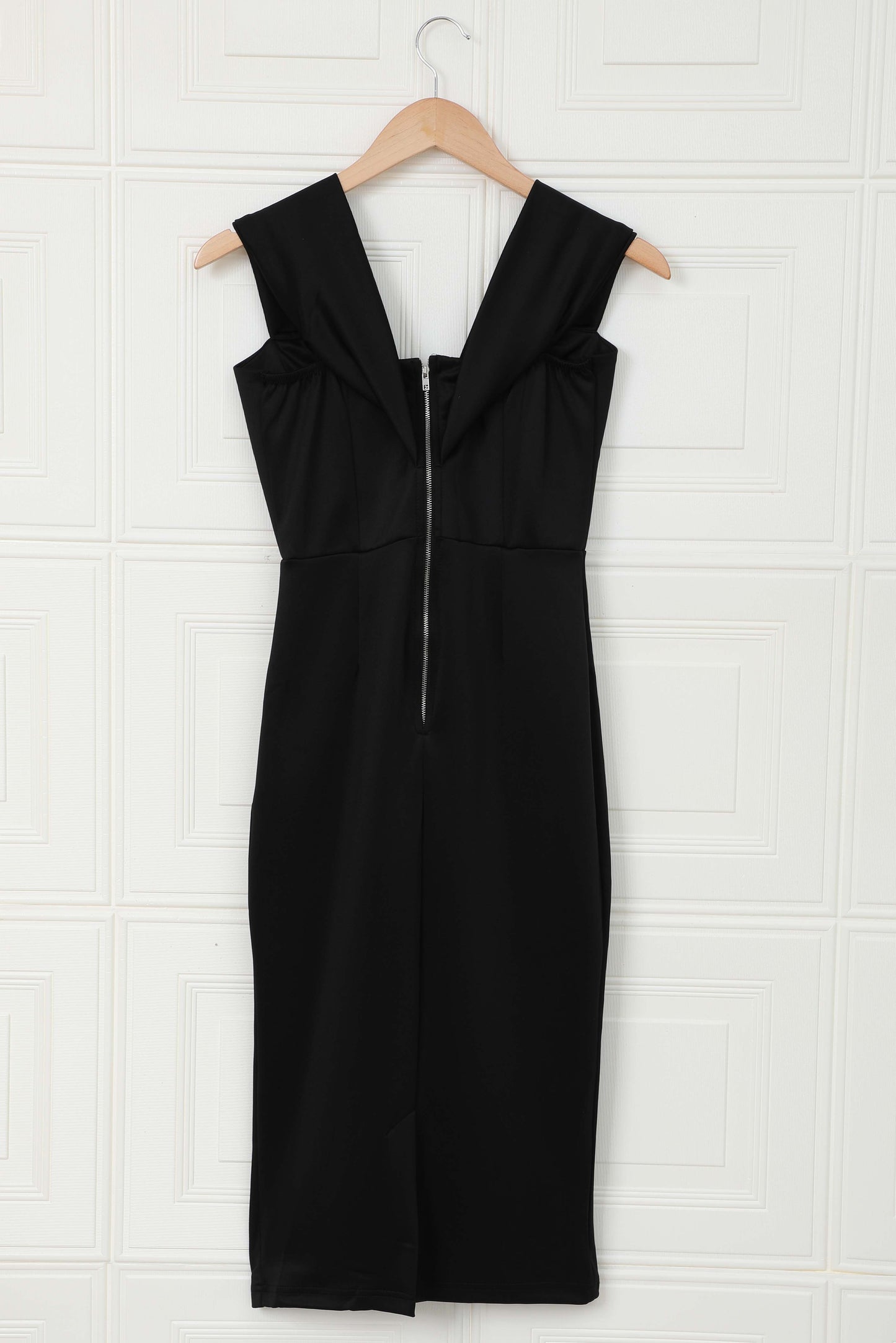 Rose Off-the-shoulder Midi Dress
