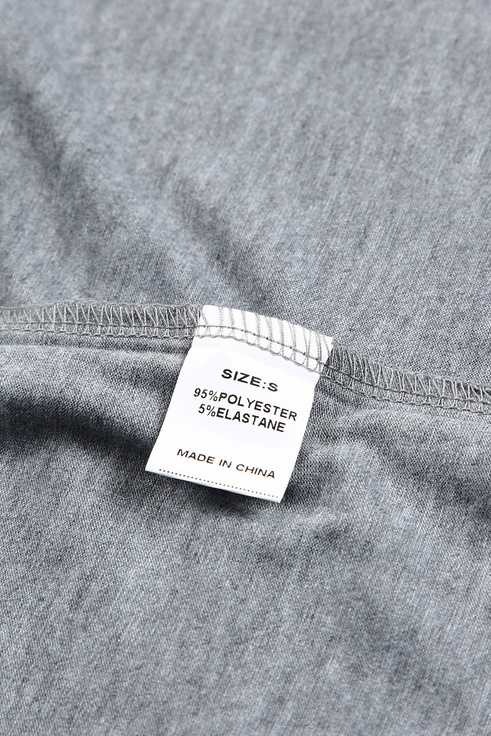 CASH Letter Print Short Sleeve T Shirt