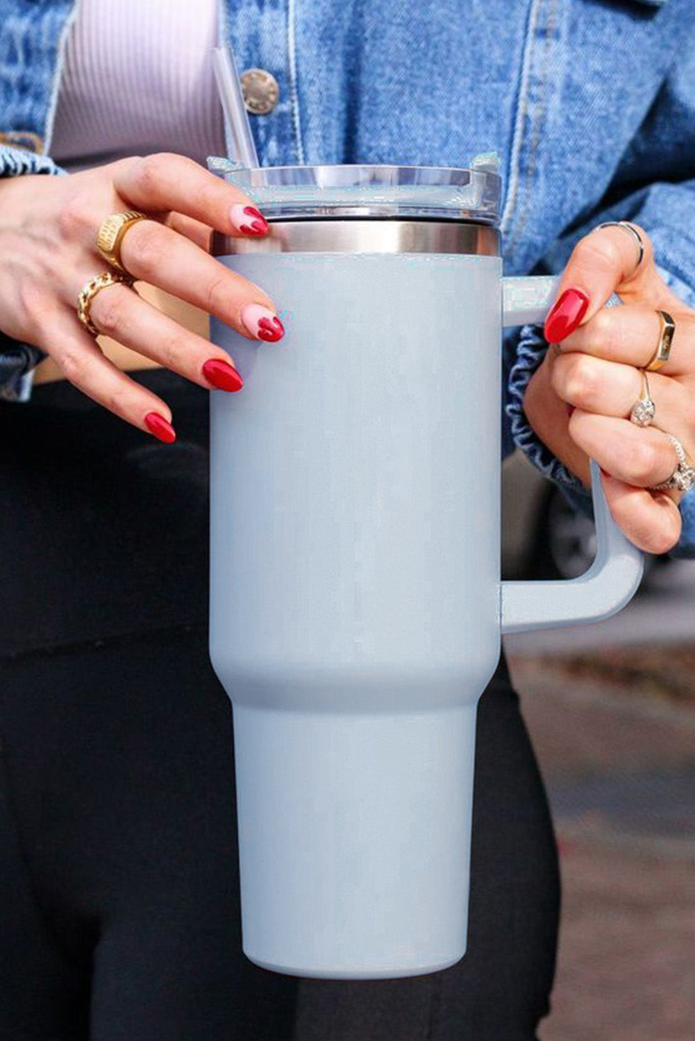 Green 304 Stainless Steel Double Insulated Cup 40oz
