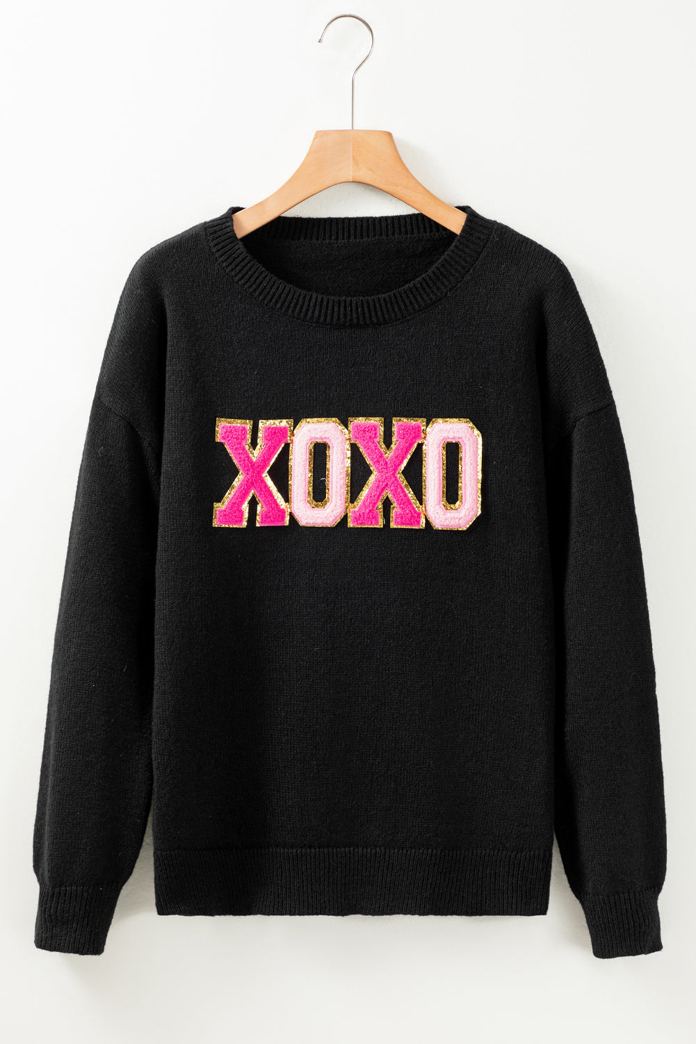 Red Dahlia Holly Jolly Round Neck Casual Sweater