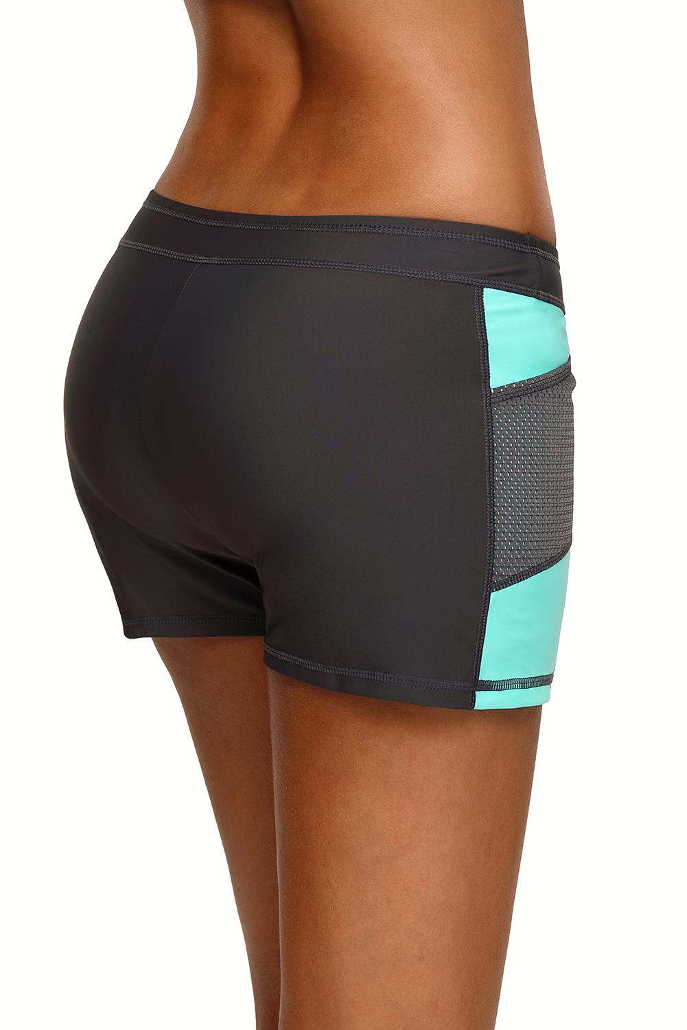 Rosy Side Mesh Insert Sports Boardshort